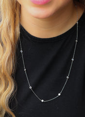 Diamond By The Yard Necklace
