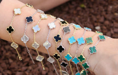 Five Small Clover Bracelet