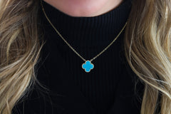 Single Clover Necklace