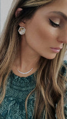 Graduating Front Row Tennis Necklace