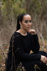 Unique Outer Detailed Earrings