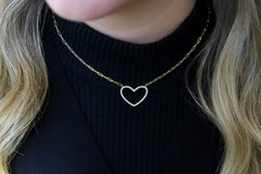 Heart Link Necklace