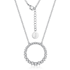 Graduating Circular Necklace