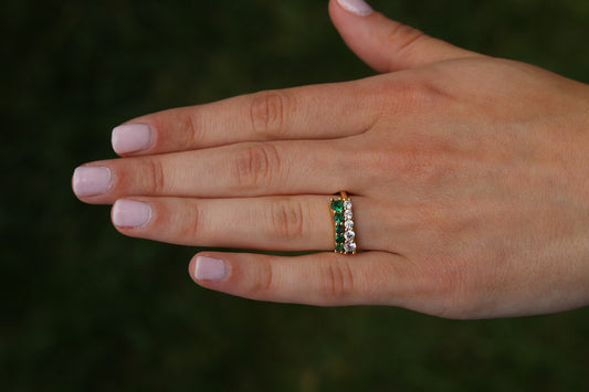 Graduating Colored Ring