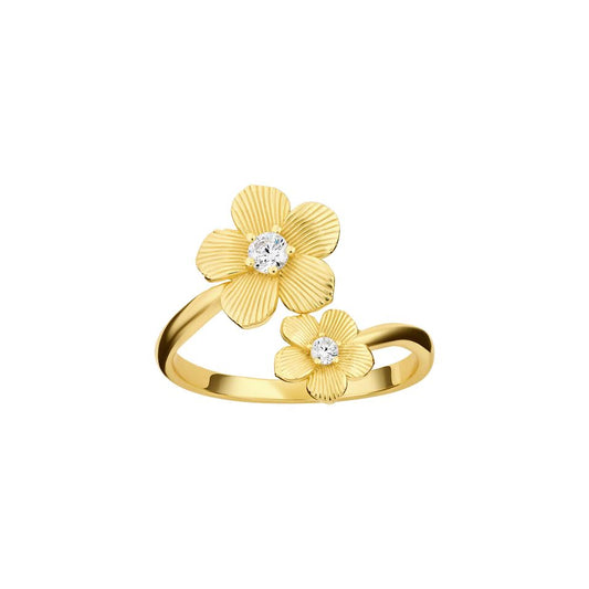 Double Floral Ring