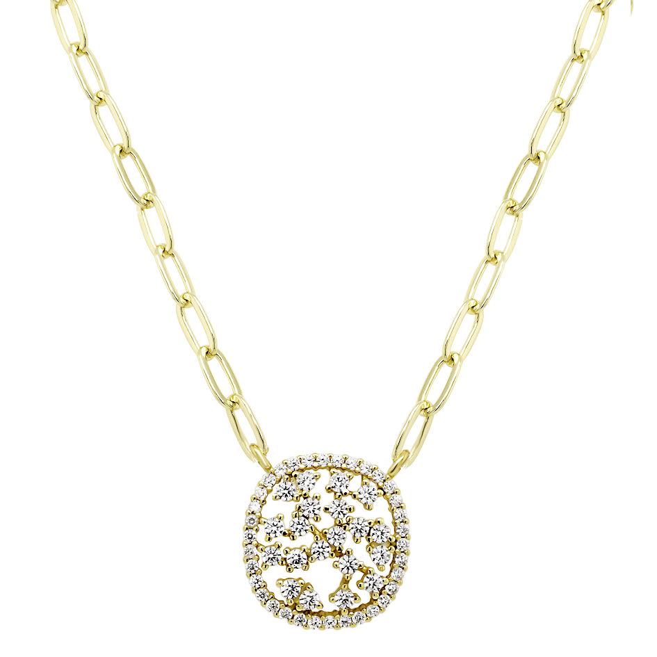 Square Irregular Necklace