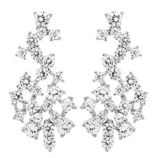 Cluster Downward Earrings