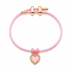 Enamel Rope Bracelet