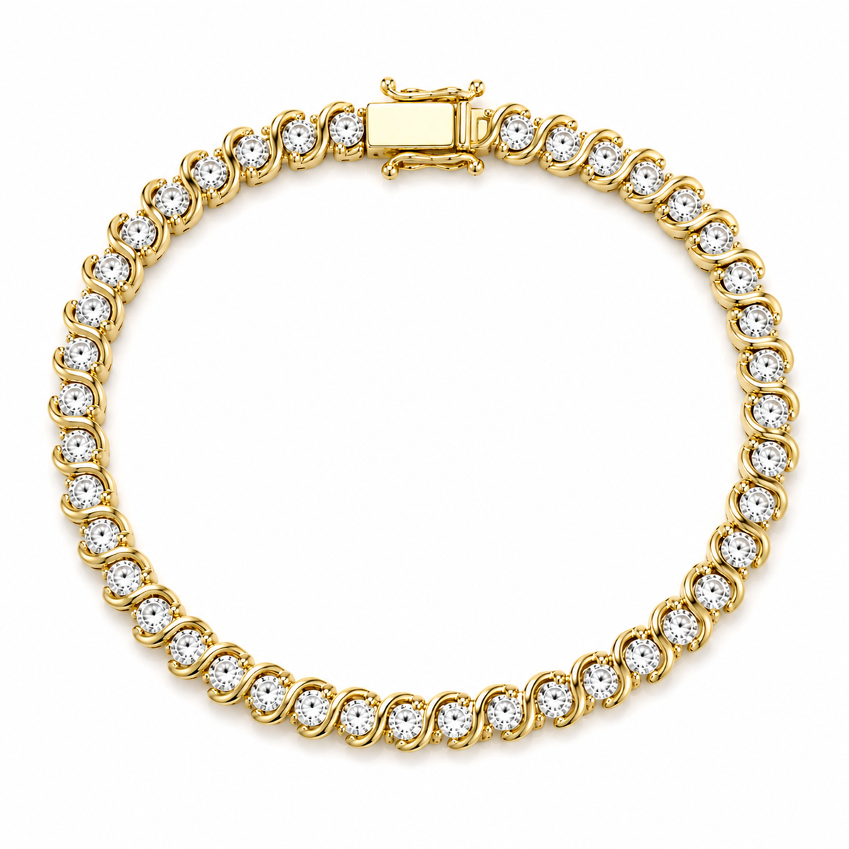 Wined Tennis Bracelet