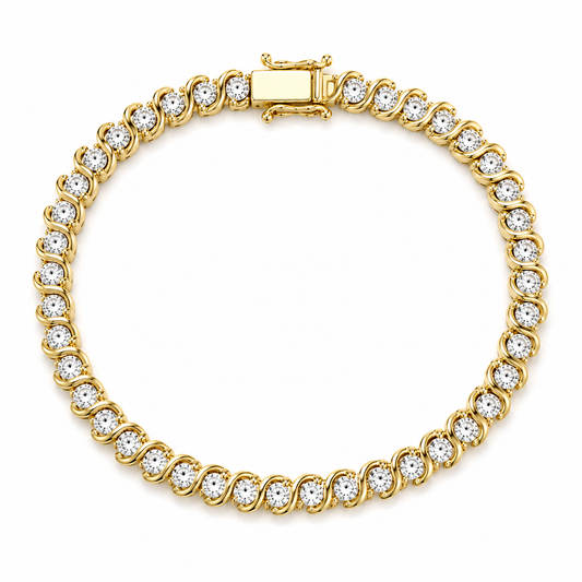 Wined Tennis Bracelet