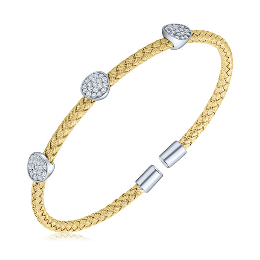 Twirled Detailed Bangle