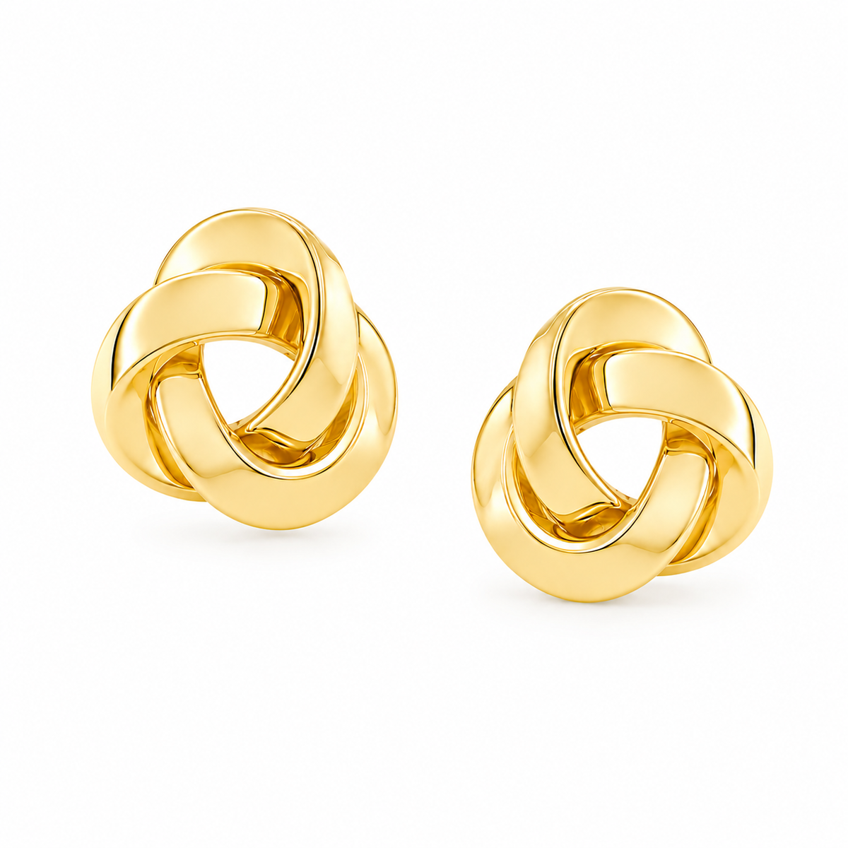 Oversized Twirl Studs
