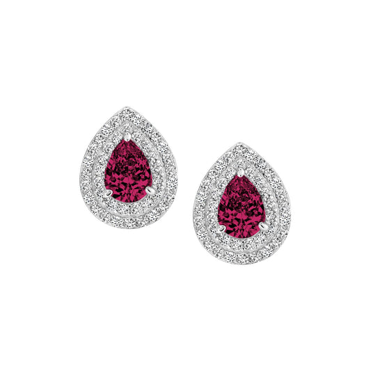 Dot Teardrop Stud
