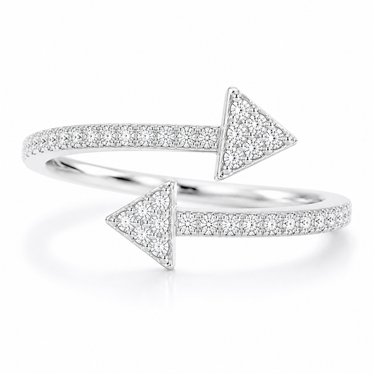 Double Arrow Ring