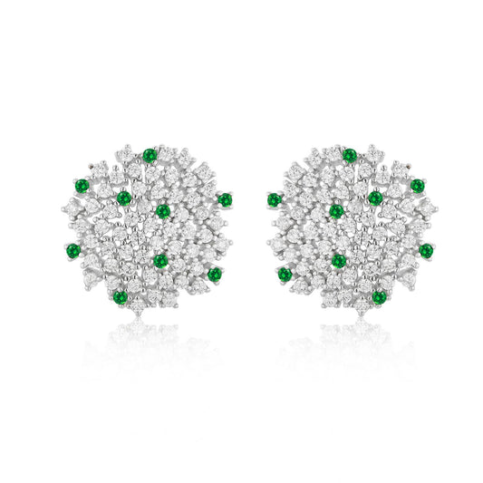 Oversized Cluster Studs