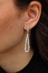 Thin Teardrop Earrings