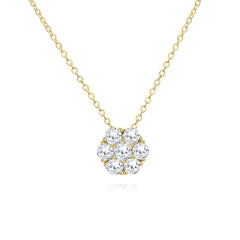Flower Cluster Necklace