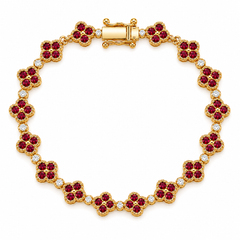 Delicate Floral Bracelet