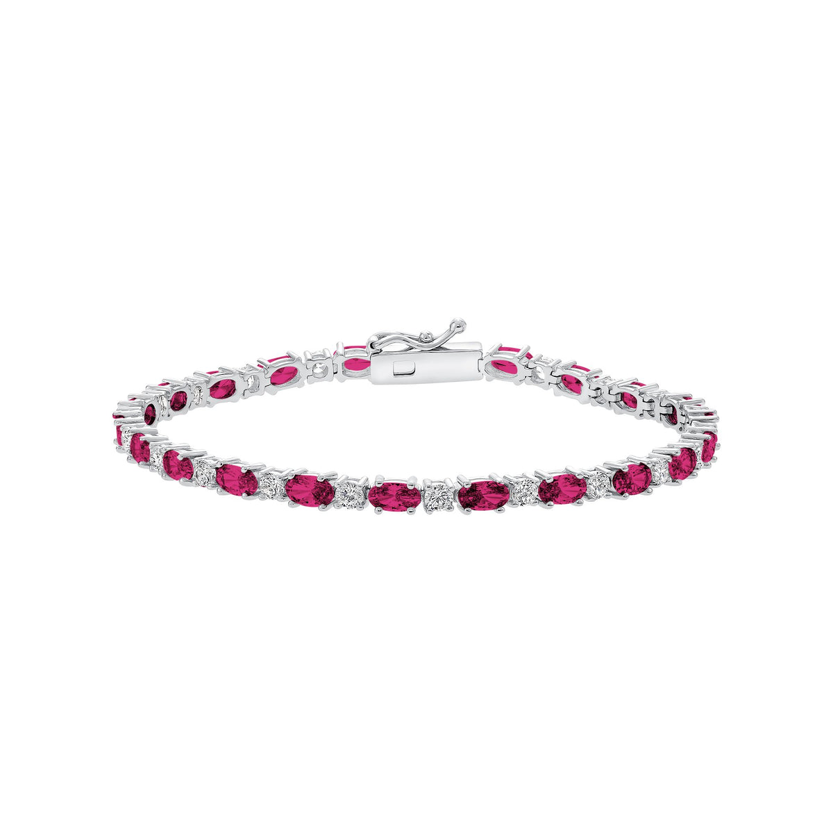 Oval Side Colored Bracelet