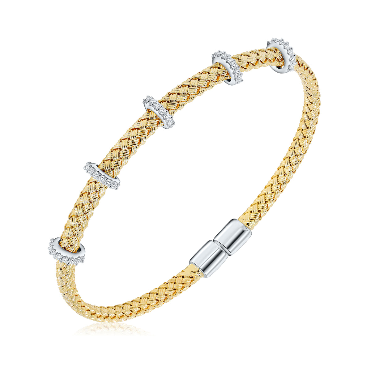 Lined Detailed Bangle