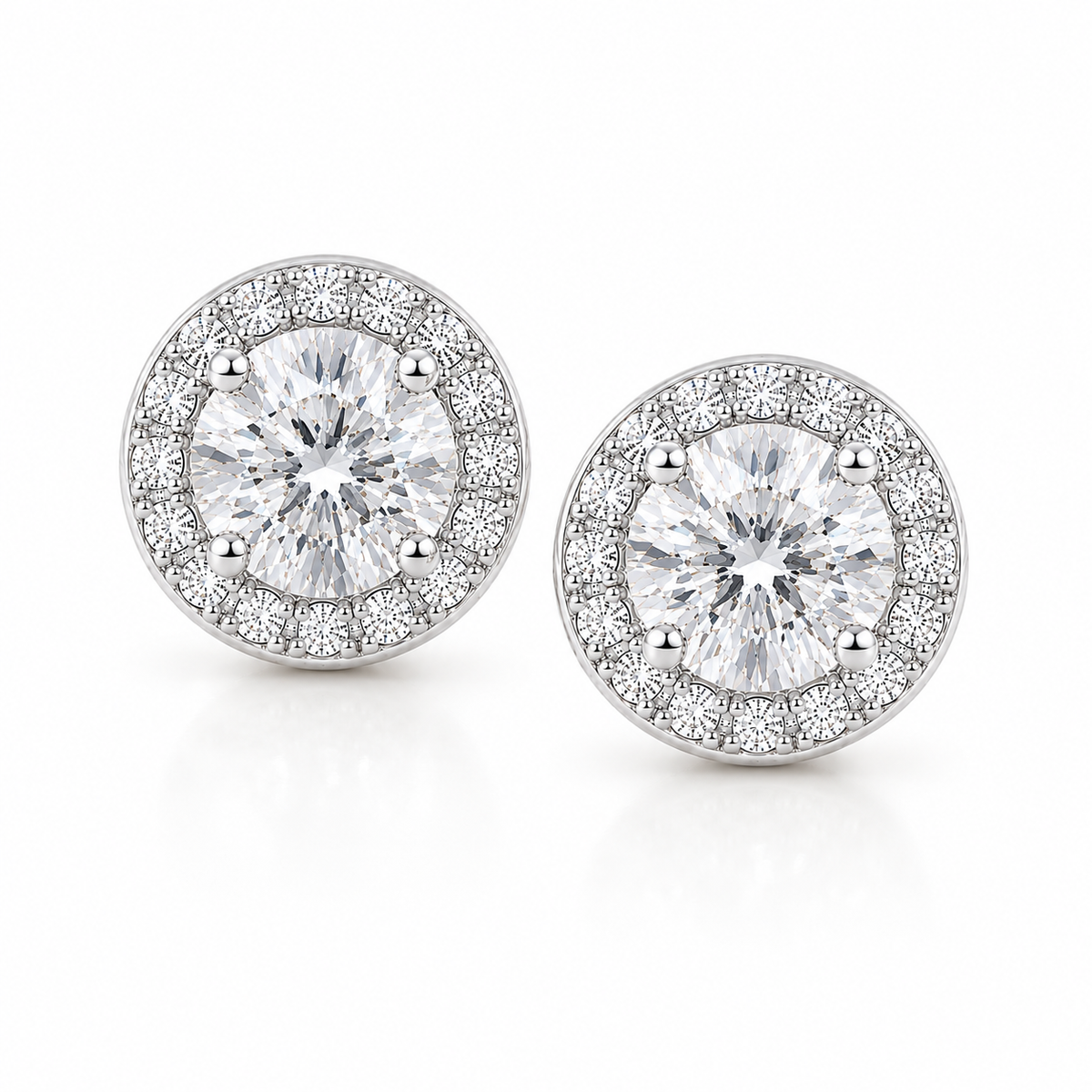 Halo Stud Earring