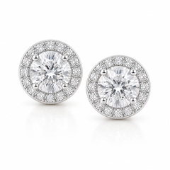 Halo Stud Earring