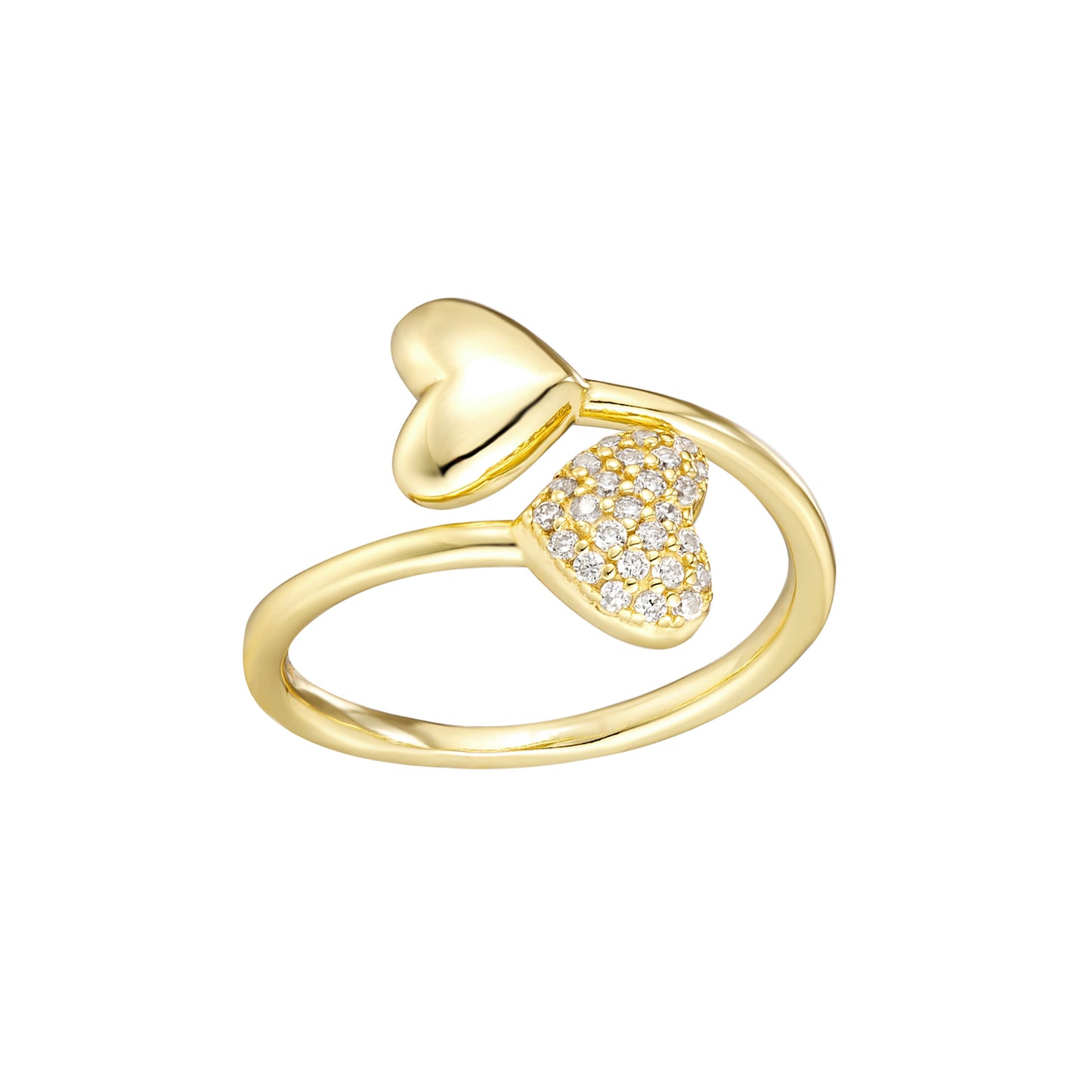 Side Heart Ring