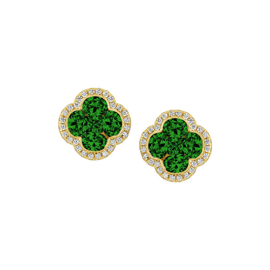 Unique Clover Studs