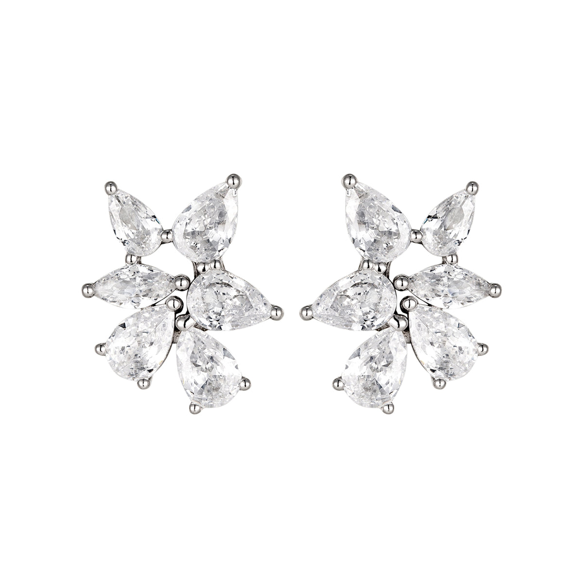 Multi Teardrop Studs