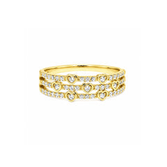 Layered Heart Ring