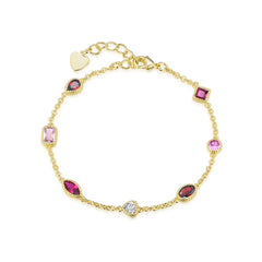 Dainty Multi Shape Bracelet