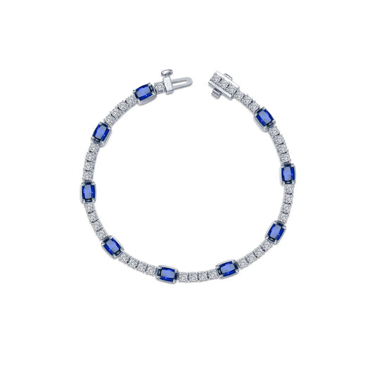 Regal Cushion-Cut Bracelet