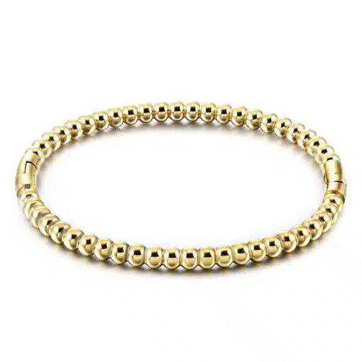 Gold Ball Teen Bangle