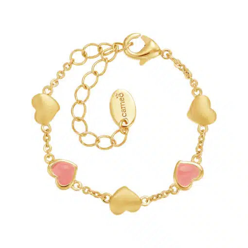 Leaning Hearts Kids Bracelet
