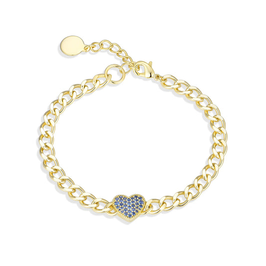 Centered Heart Bracelet