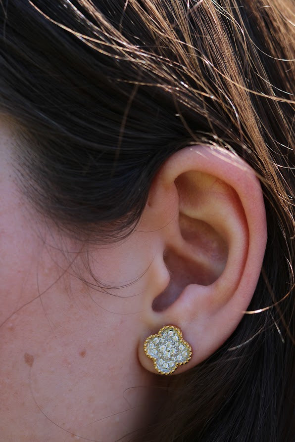 Small Inner Pave Studs