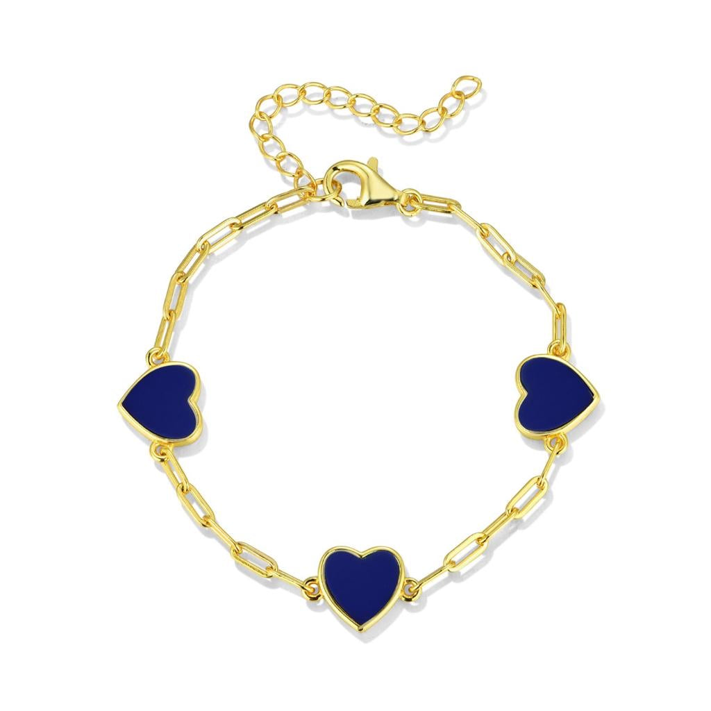 Link Heart Bracelet