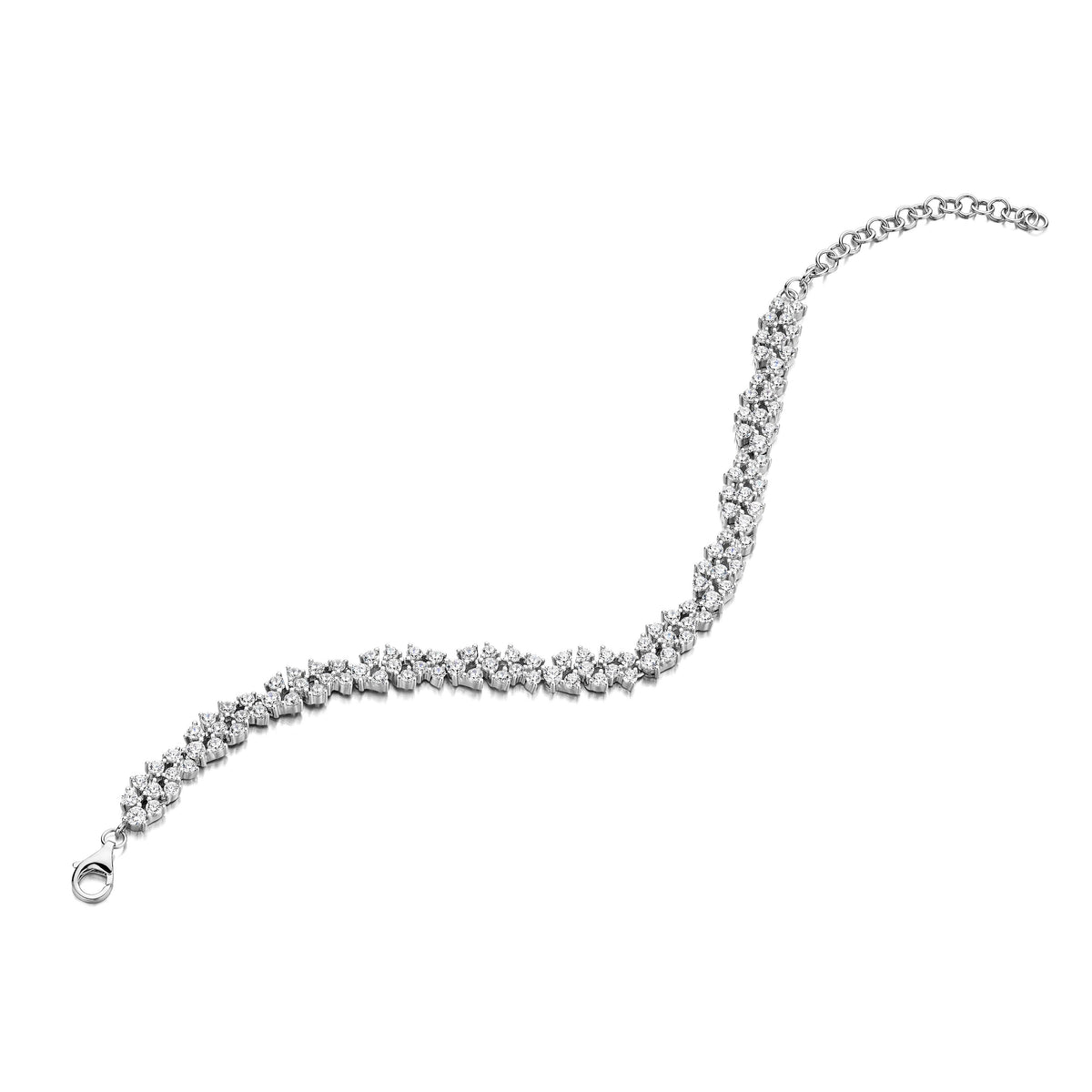Unique Cluster Bracelet