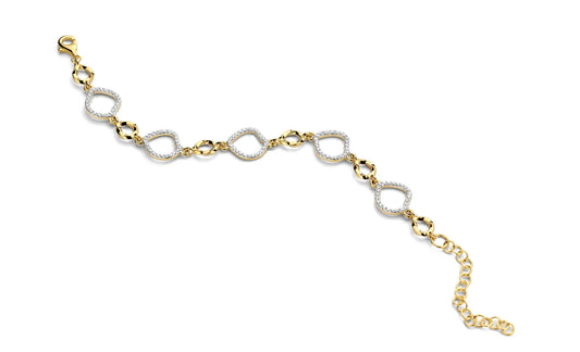 Detailed Link Bracelet