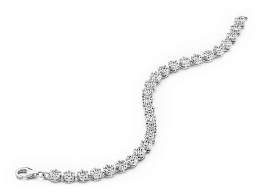Round Cluster Bracelet