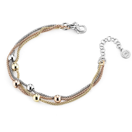 Tricolor Ball Bracelet