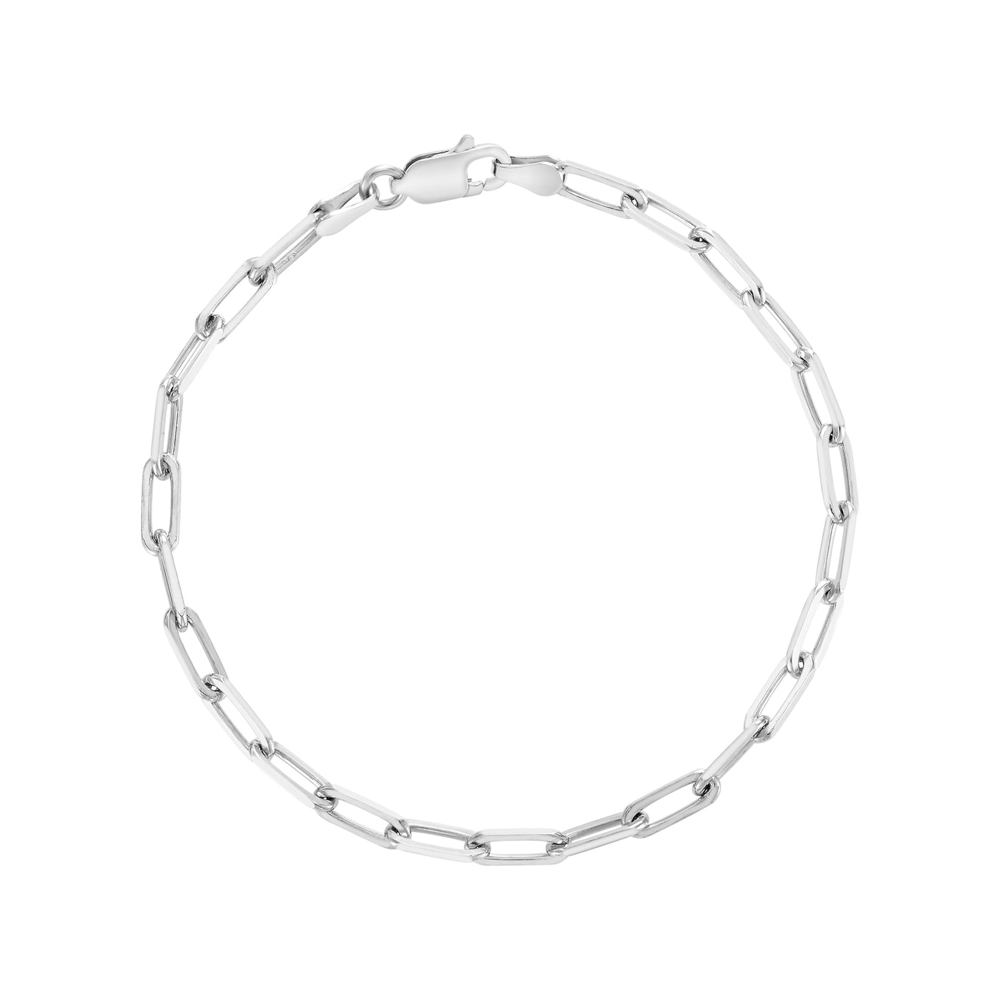 Dainty Plain Link Bracelet