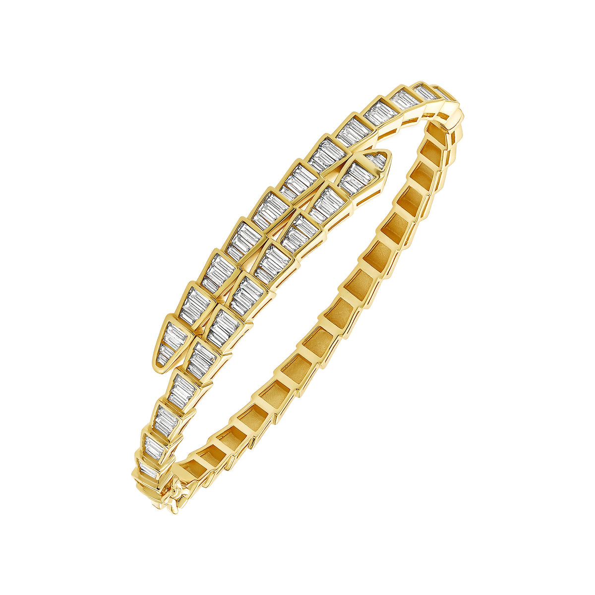 Baguette Snake Bangle