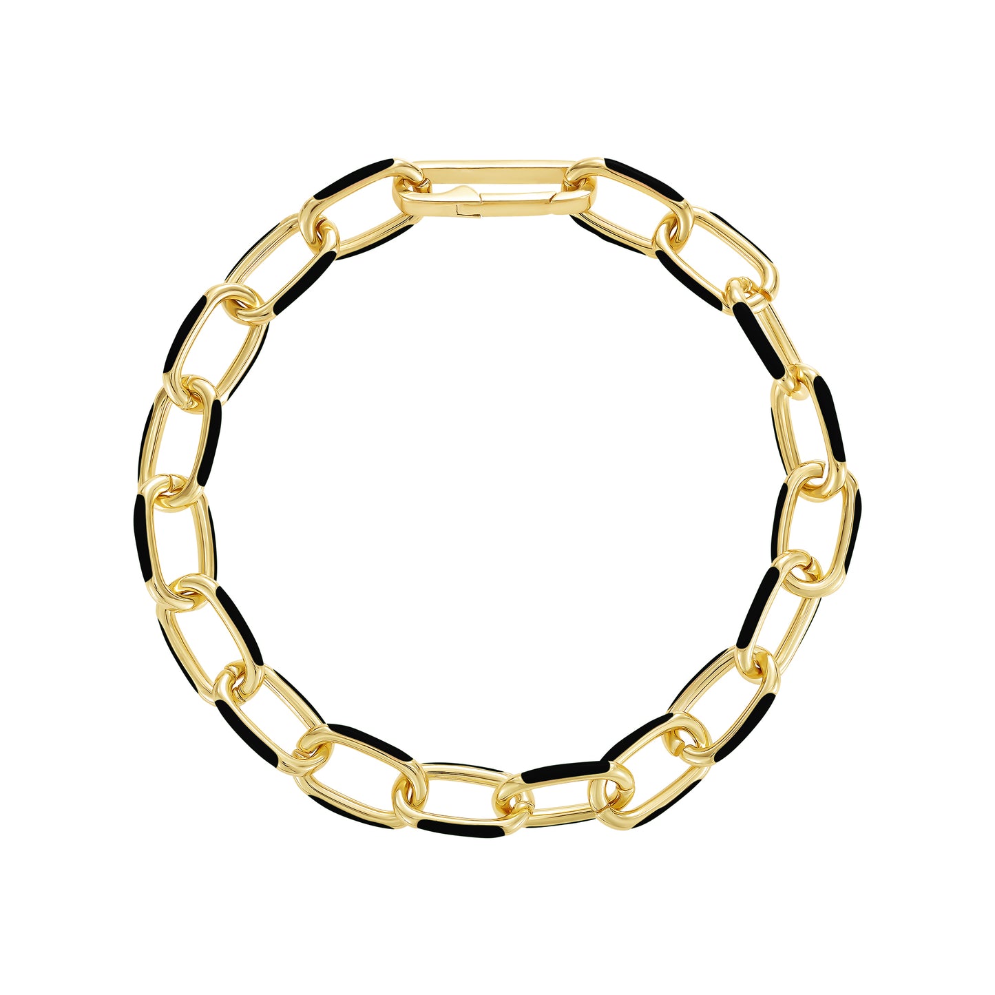 Enamel Classic Link Bracelet