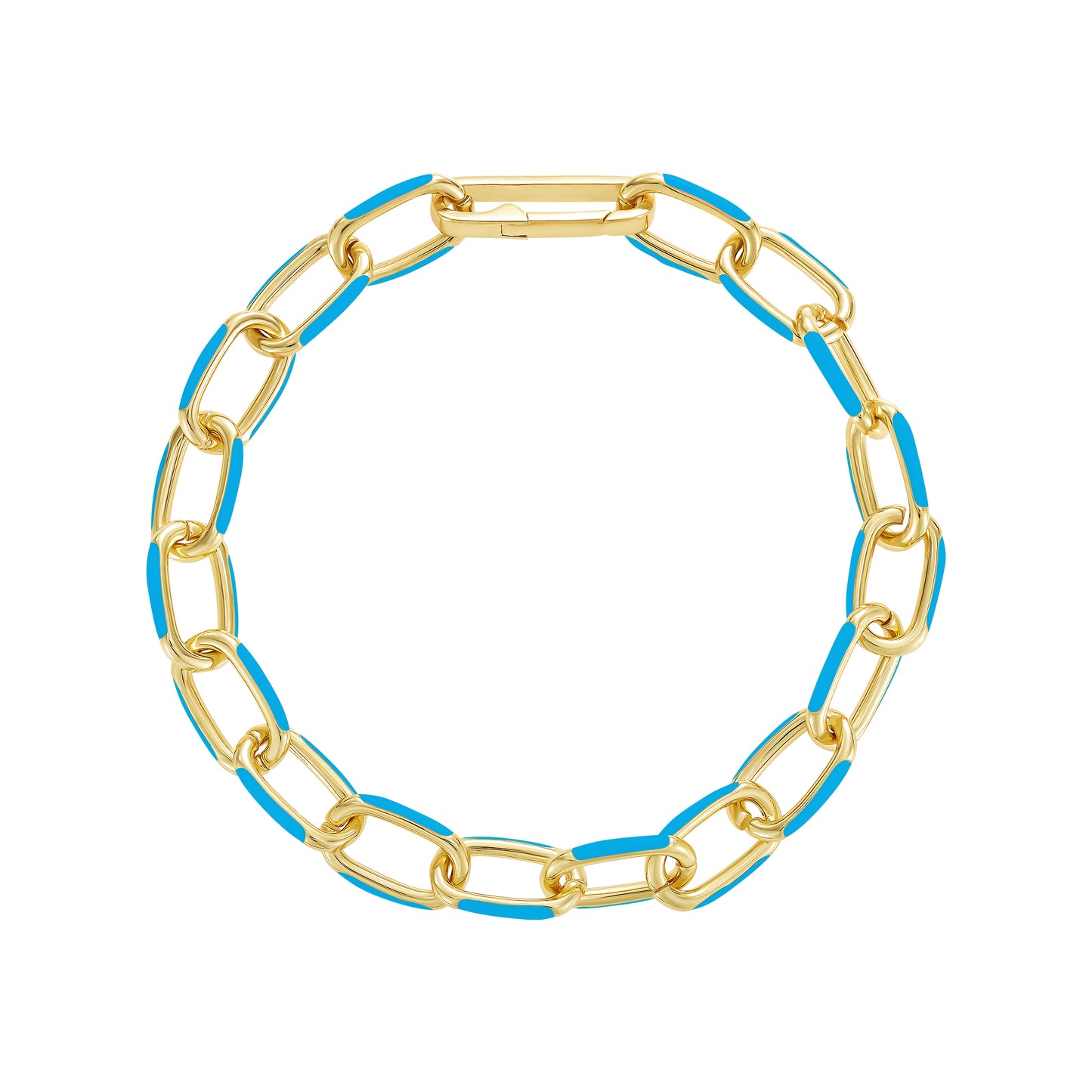 Enamel Classic Link Bracelet