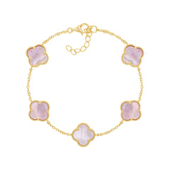 Five Small Clover Bracelet