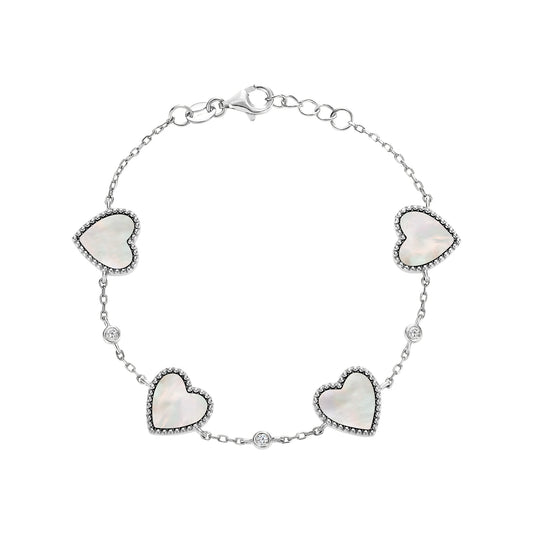 Hearts Around The Hand Bracelet