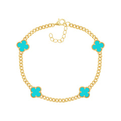 Clover Chain Bracelet