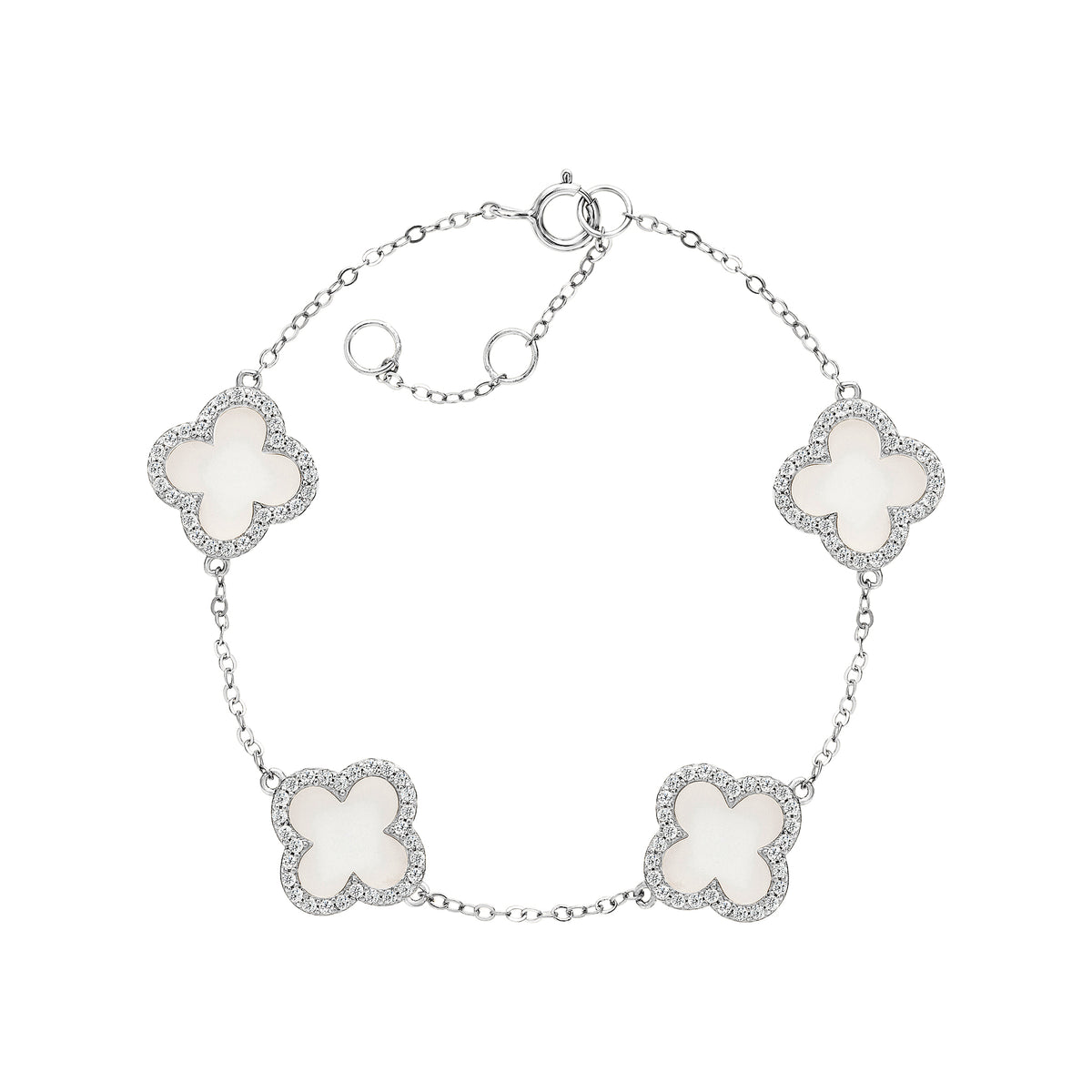 Open Clover Bracelet