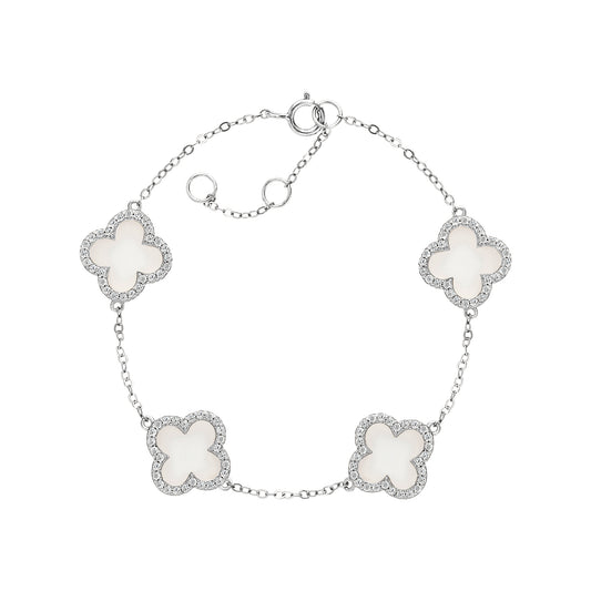 Open Clover Bracelet